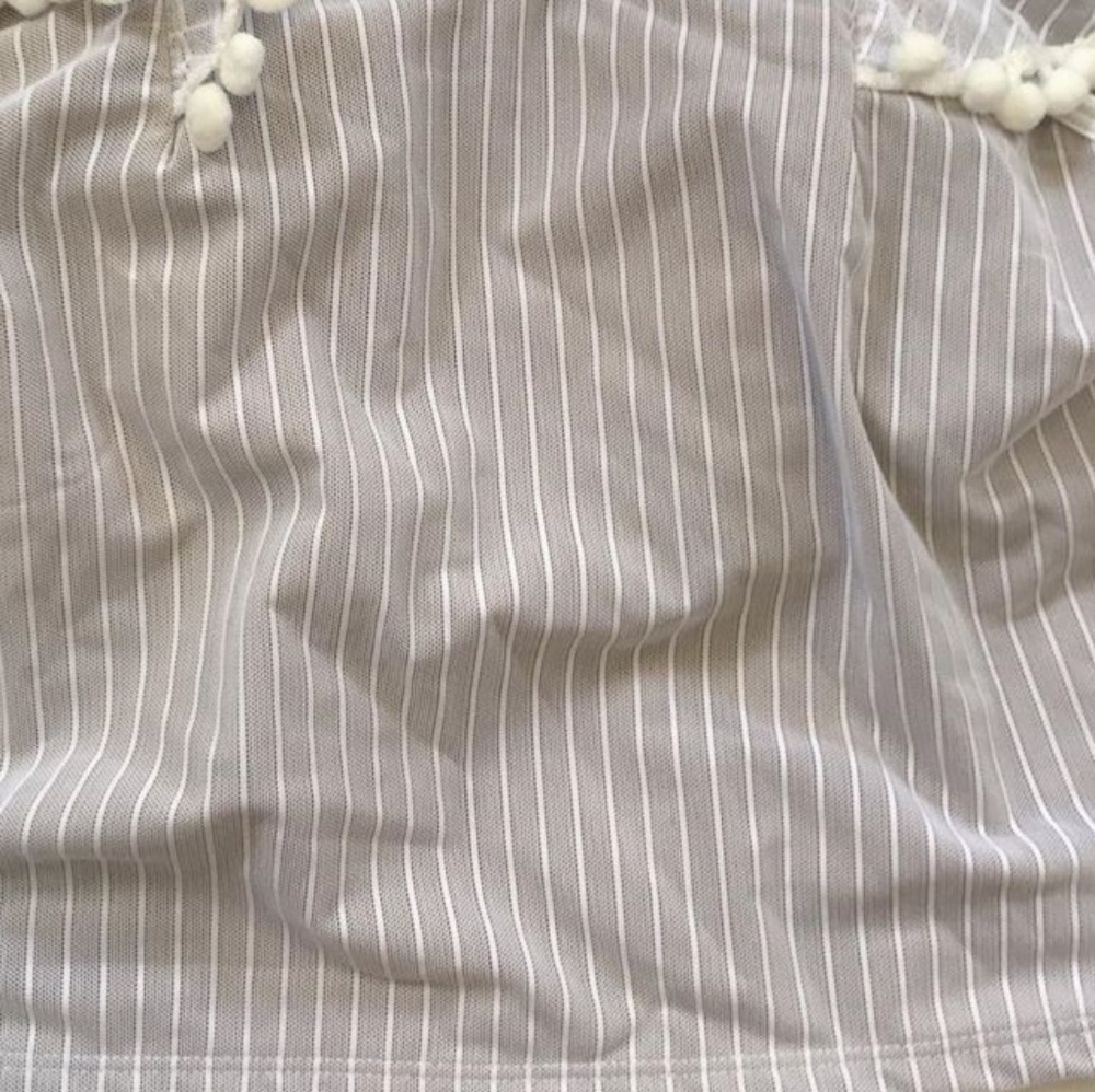 *ISO* Netted White Swimmers